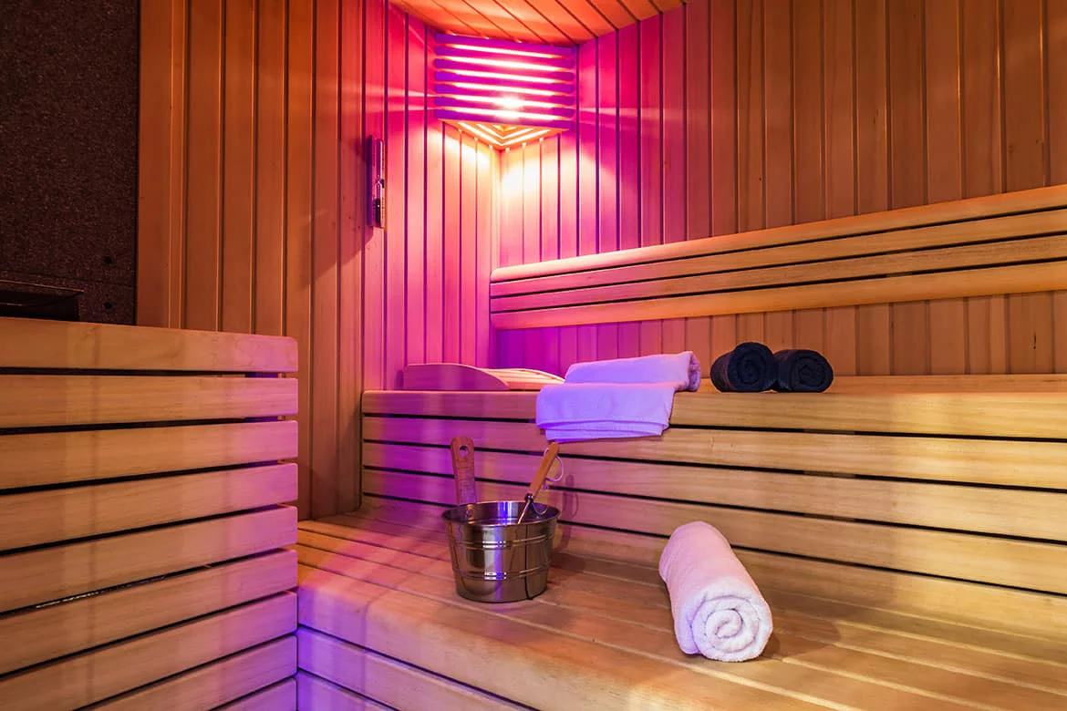 Sauna im Hotel Royal Palm