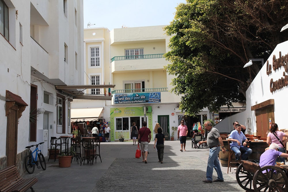 casco viejo corralejo Altstadt