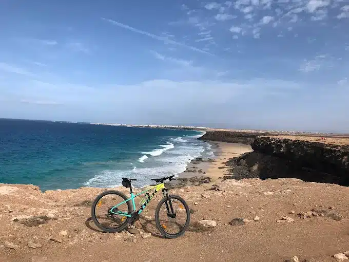 mountain biking corralejo