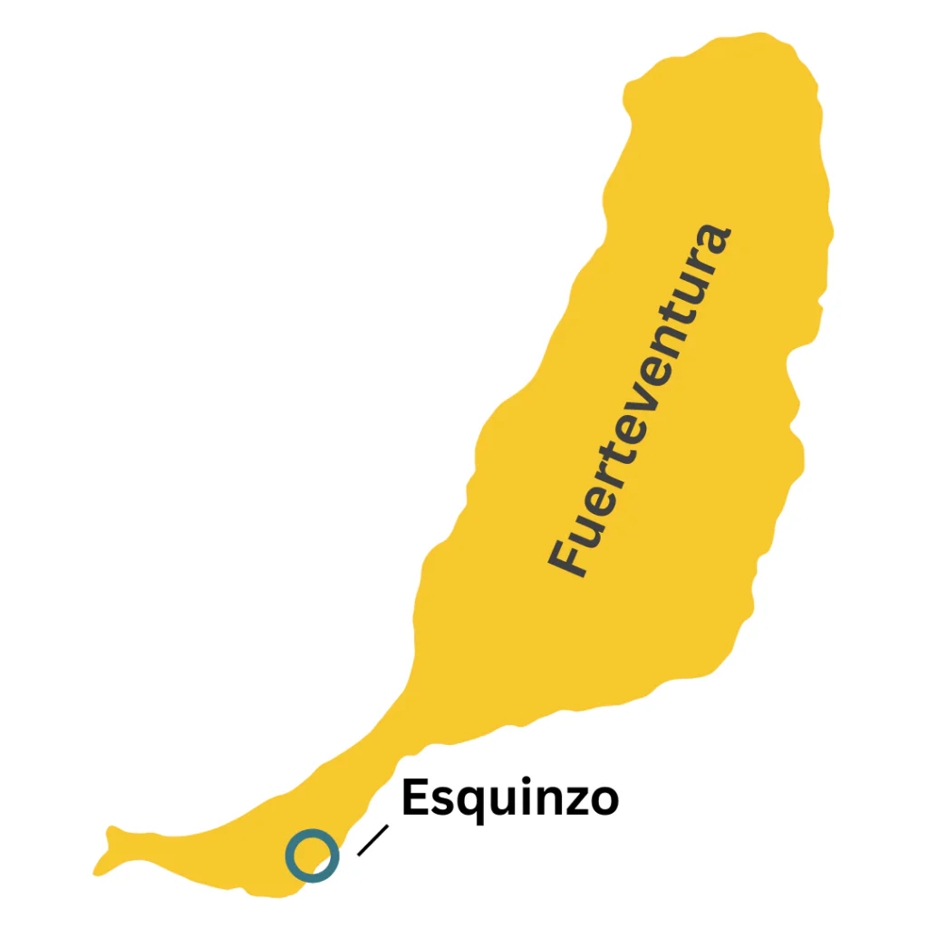 Karte wo Esquinzo Liegt info Grafik