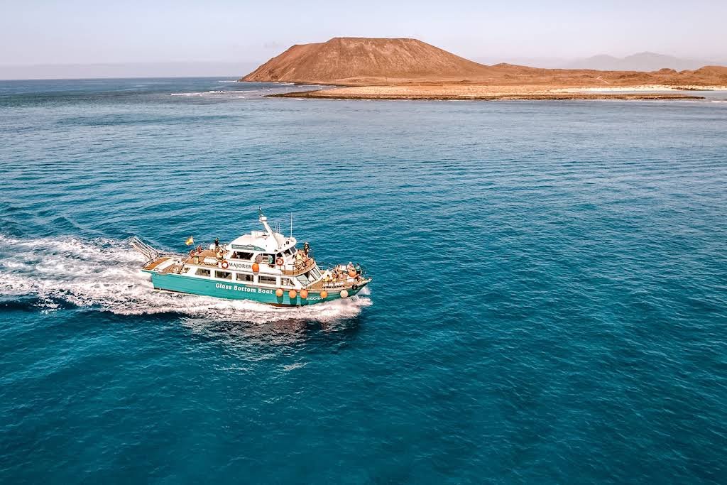 Fähre von Corralejo nach Insel Lobos